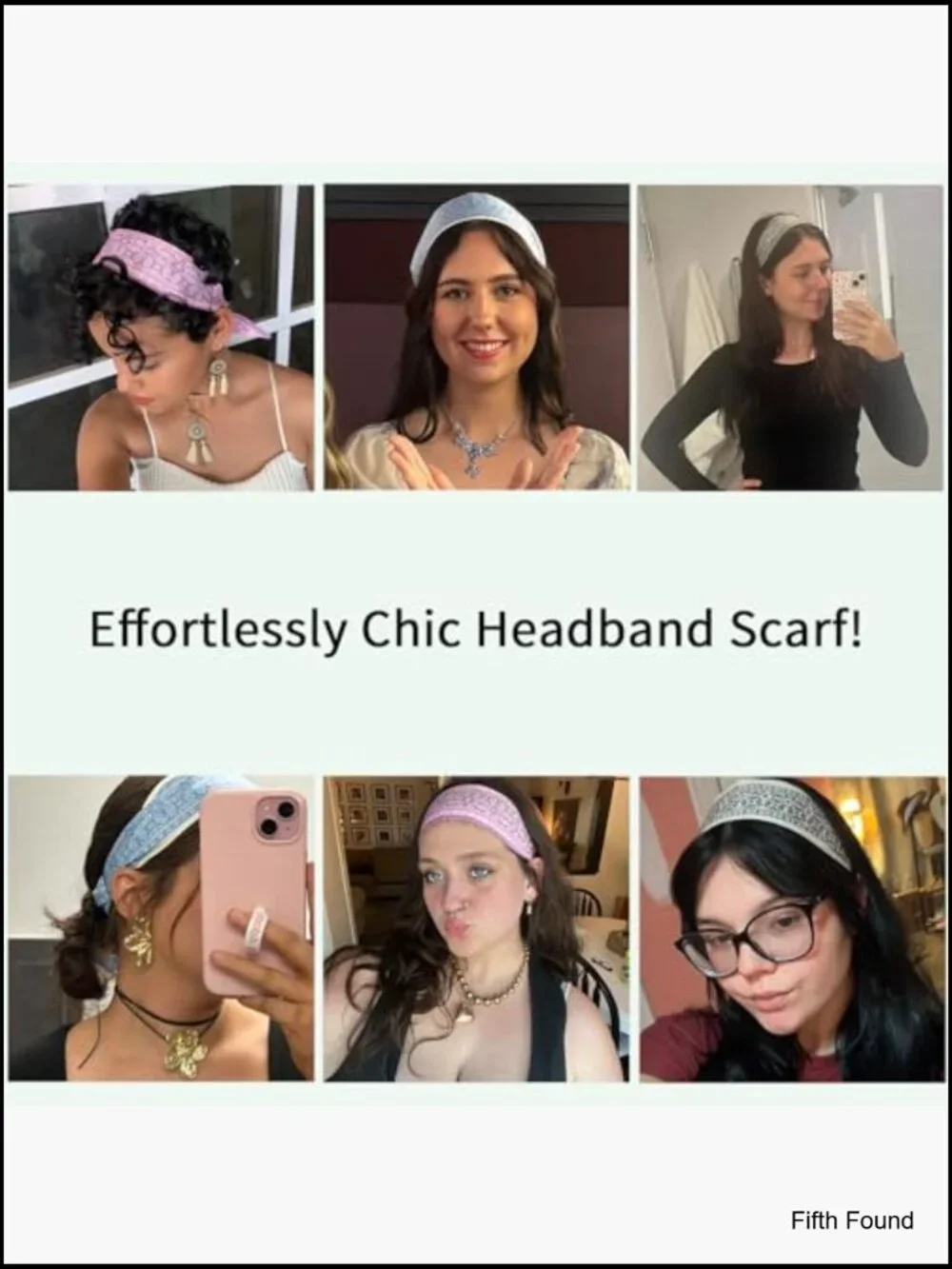 4-Piece Lightweight Silk Scarf Set for Women - Versatile Hair Scarf, Neck Wrap,